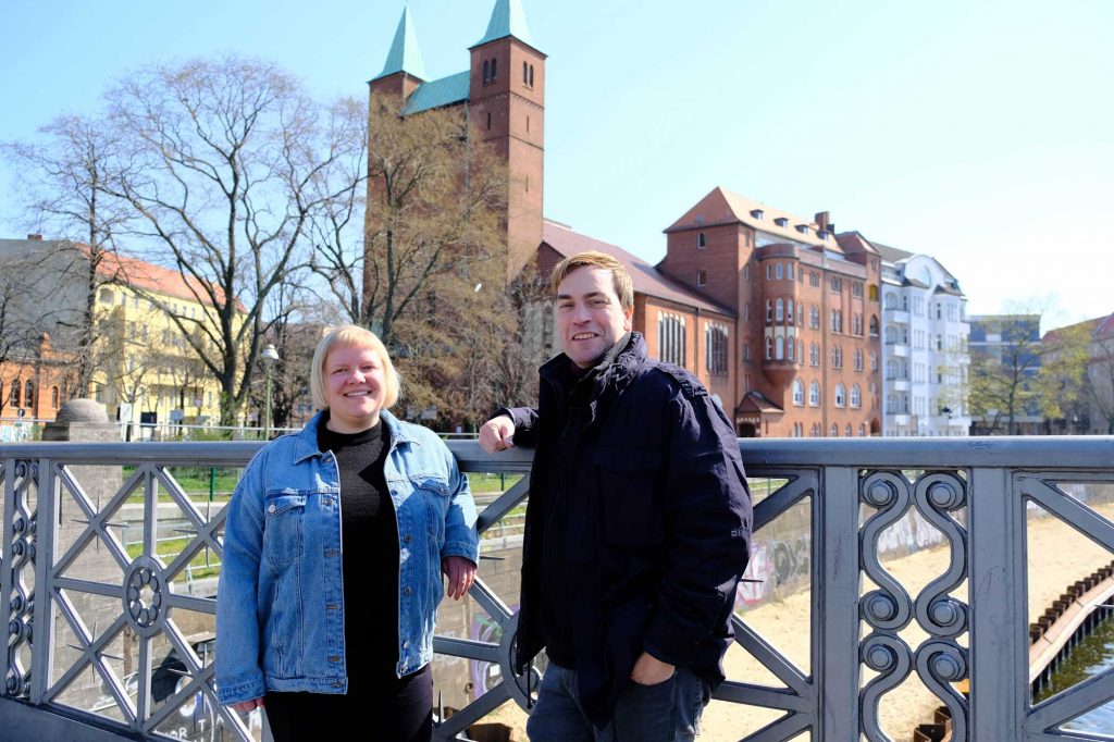 Rebekka Weinmann und Sascha Gebauer