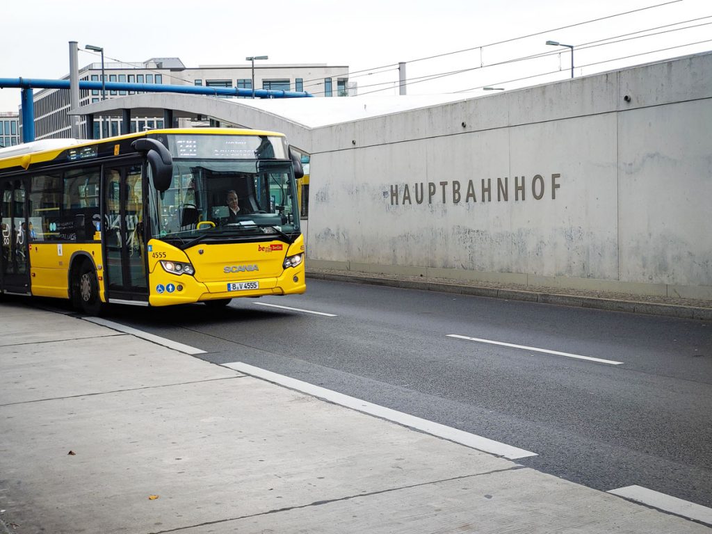 Startpunkt: Hauptbahnhof Berlin